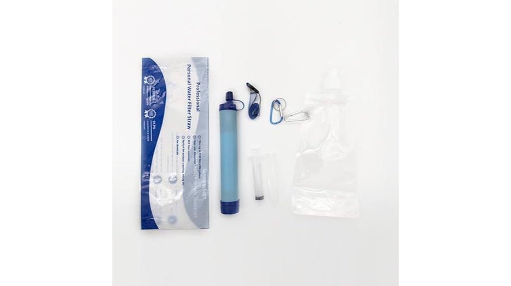 portable hydration filter straw