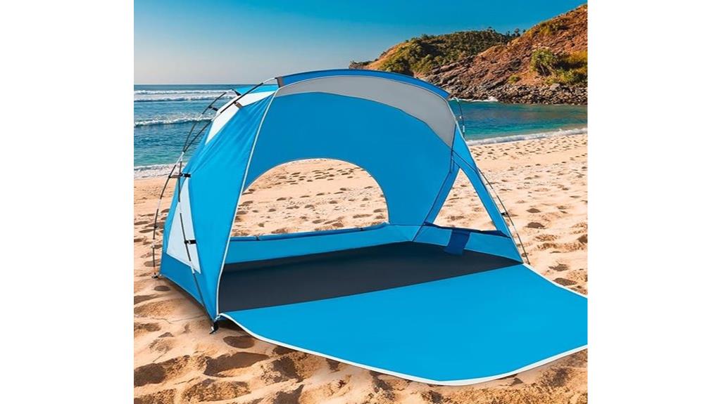 portable uv protective beach tent