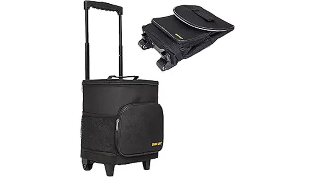 portable wheeled cooling cart