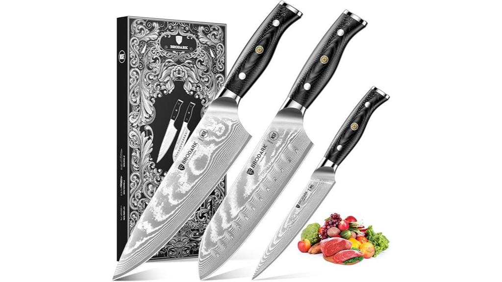 premium vg10 damascus knives