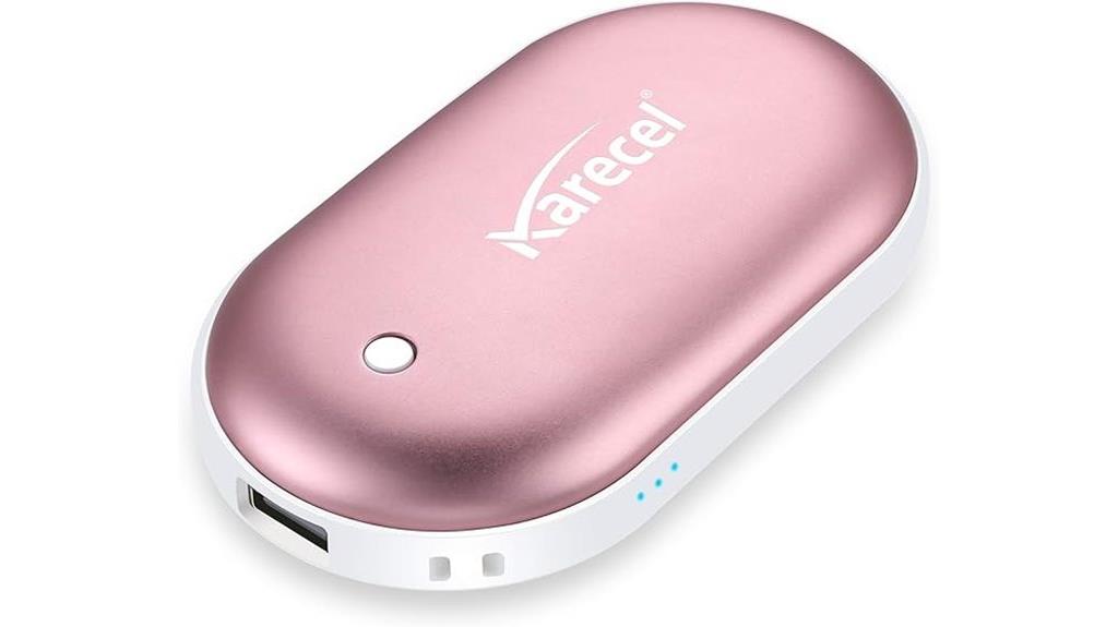 rechargeable hand warmer with power