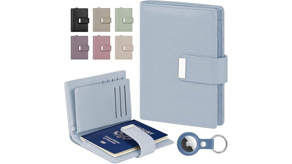 rfid passport airtag holder