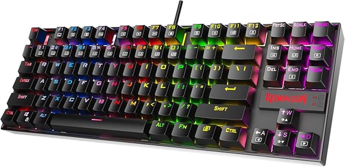 rgb backlit gaming keyboard
