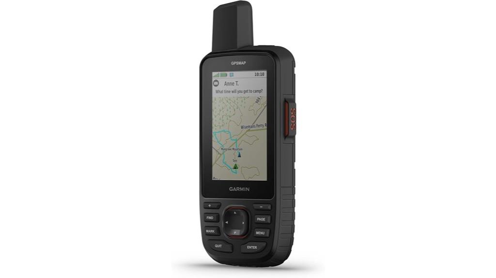 rugged gps with satellite