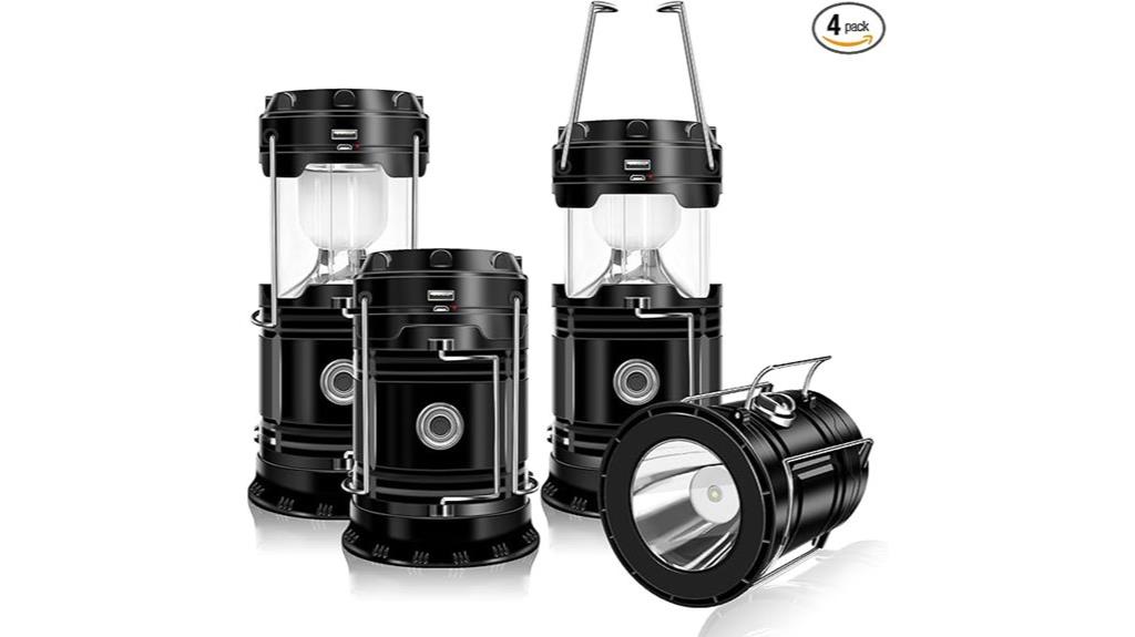 solar powered camping lanterns
