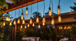 solar powered waterproof string lights
