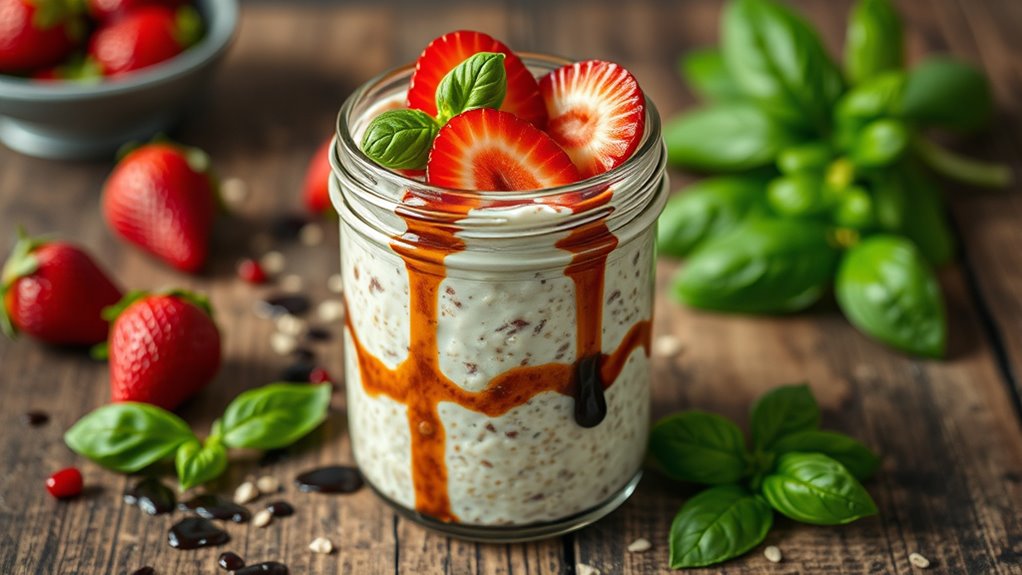 strawberry basil balsamic