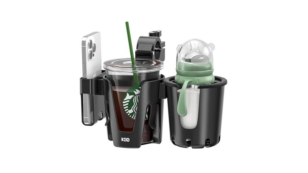 stroller phone cup holder
