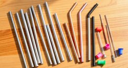 stylish eco friendly straw sets