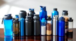 stylish functional protein shakers