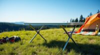 top aluminum camping tables