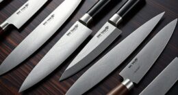 top japanese damascus knife sets