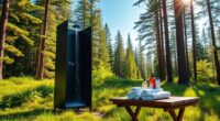 top solar powered camping showers