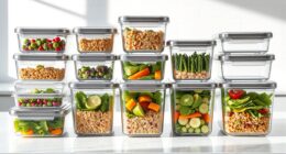 top stackable glass containers