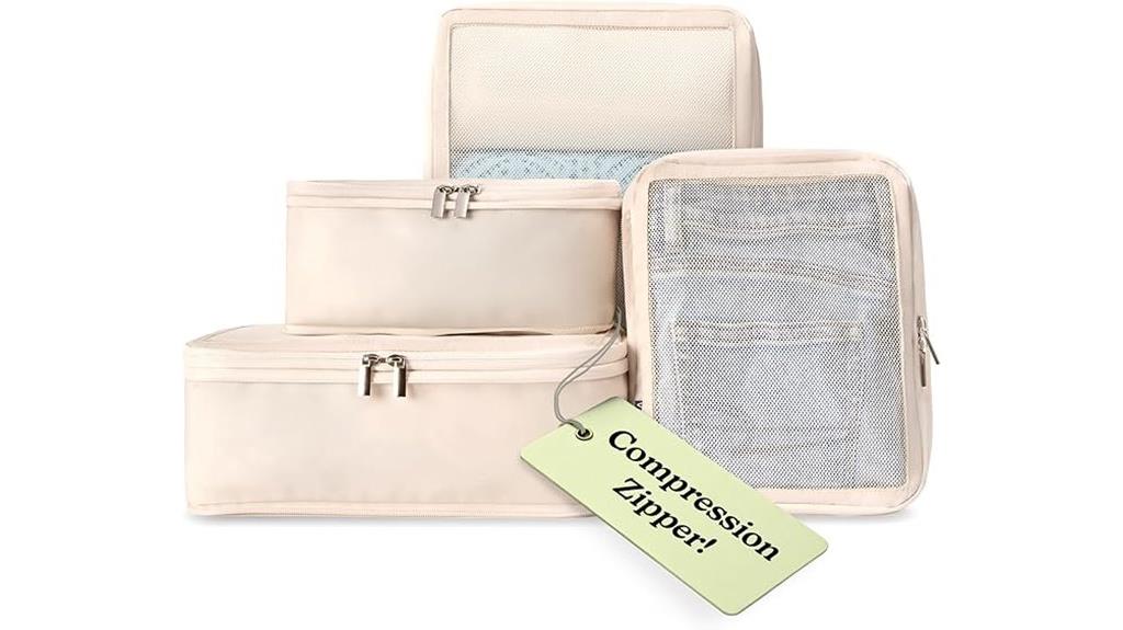 travel luggage compression cubes