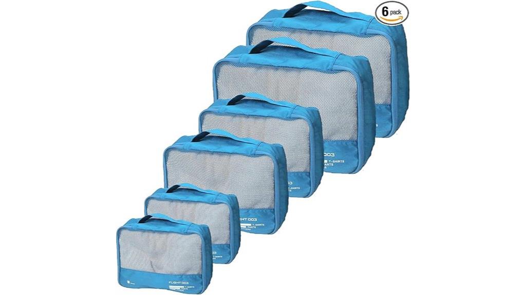 travel luggage packing cubes
