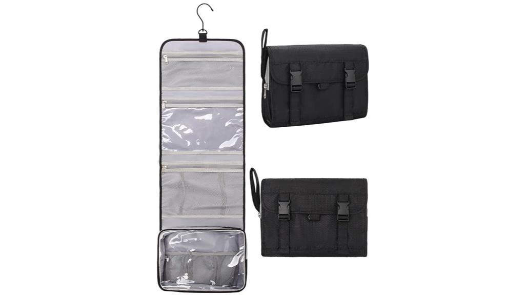 travel toiletry organizer bag