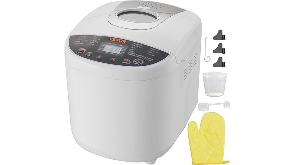 versatile 19 in 1 bread maker
