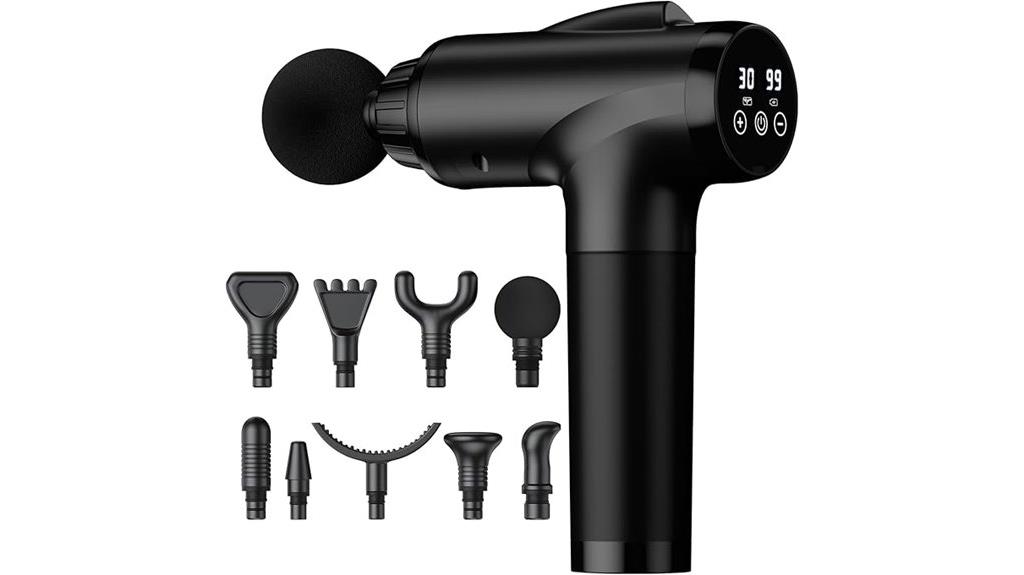 versatile handheld muscle massager