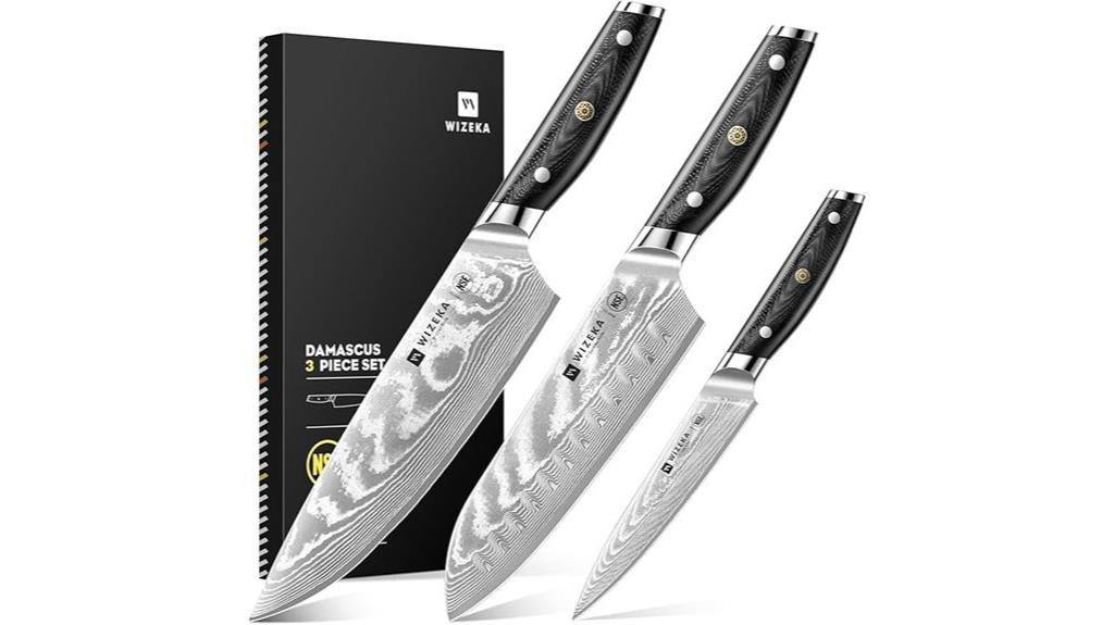 vg10 japanese steel knife set