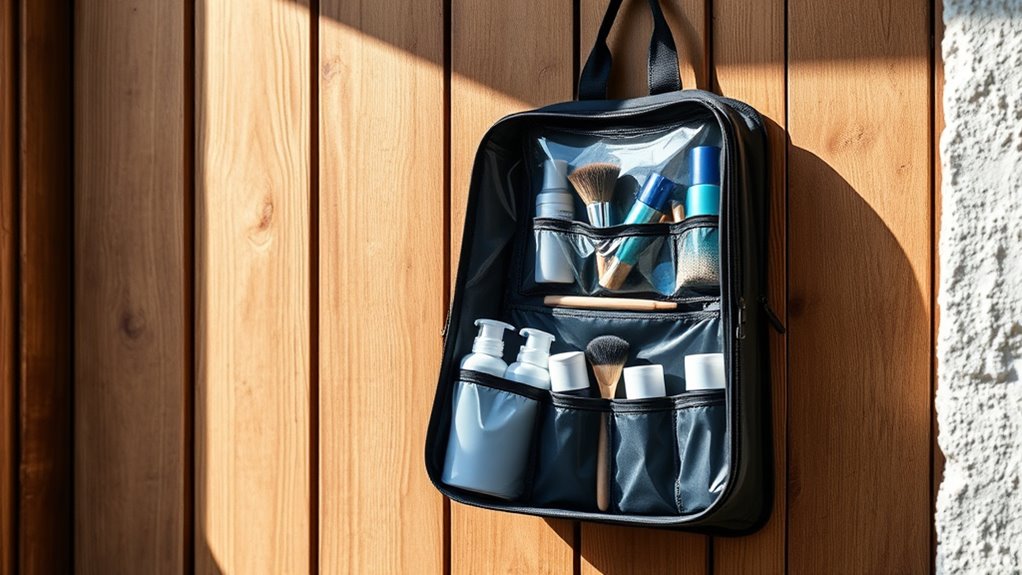 waterproof hanging travel bags