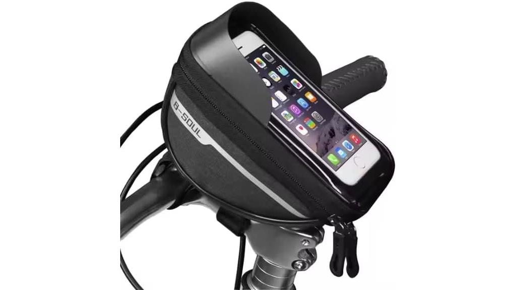 waterproof phone mount bag