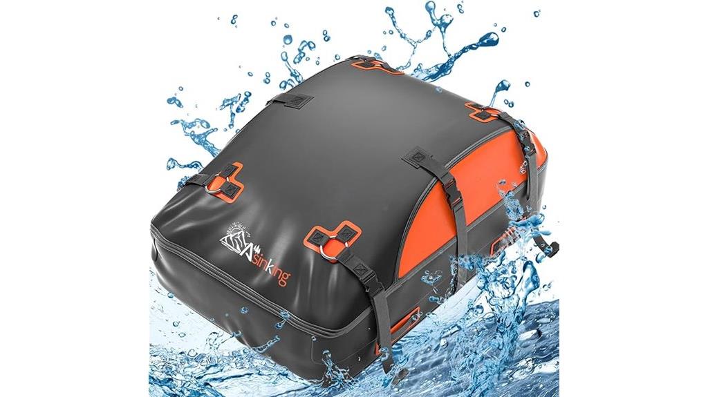 waterproof rooftop cargo bag