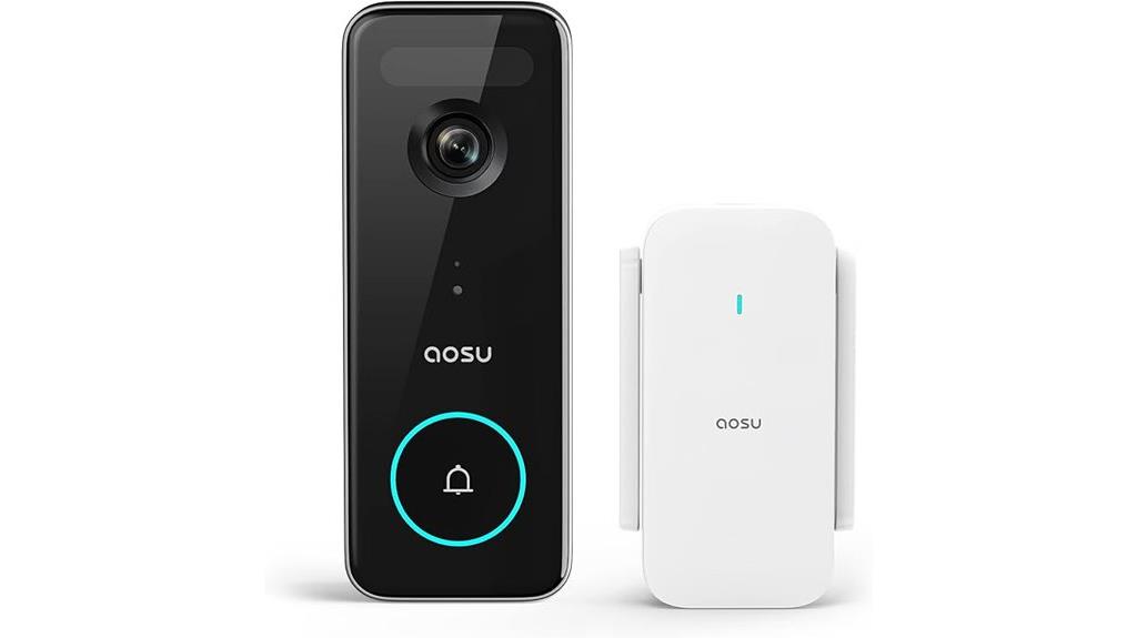 wireless 5mp camera doorbell