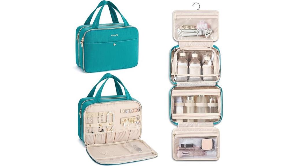 women s hanging toiletry bag