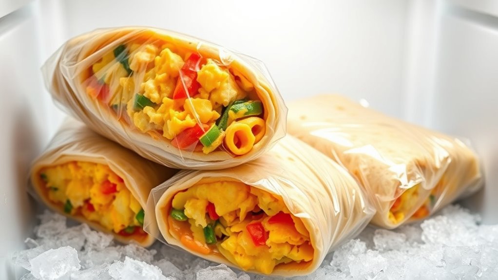 wrap label freeze preserve