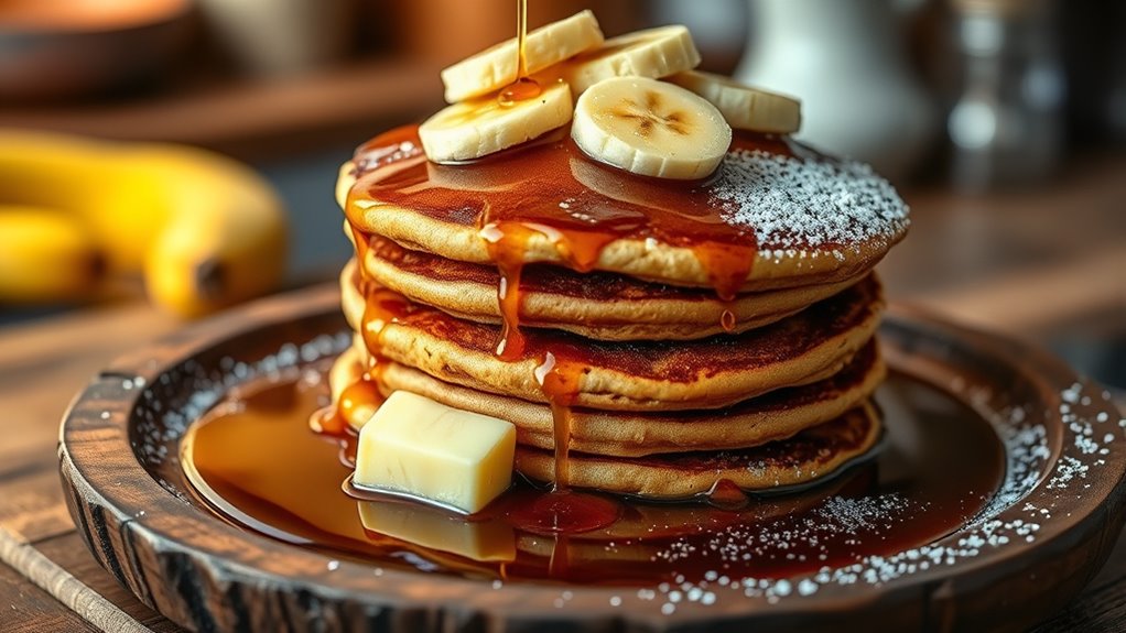 banana pancake comfort food