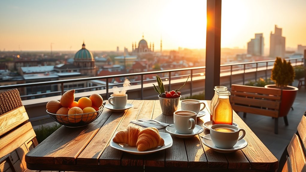 berlin rooftop caf s offer local flavorful mornings