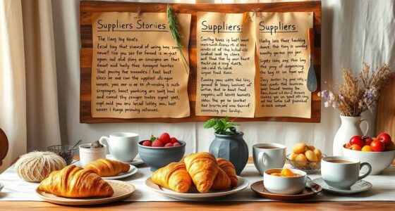 breakfast menu supplier stories