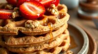 celebrate nutritious waffle recipes