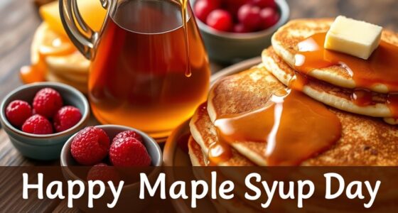 celebrating maple syrup