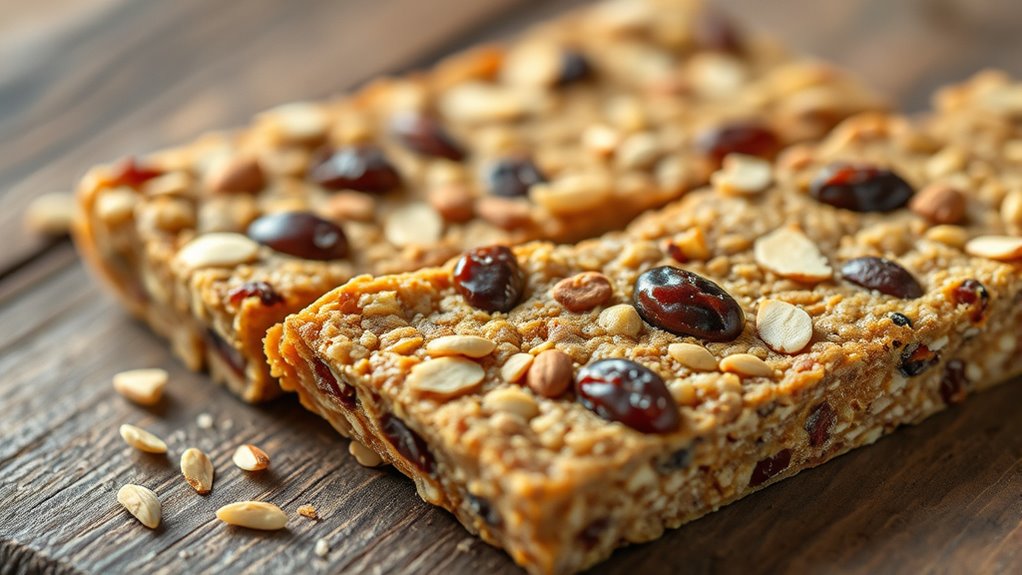 date and almond energy bars