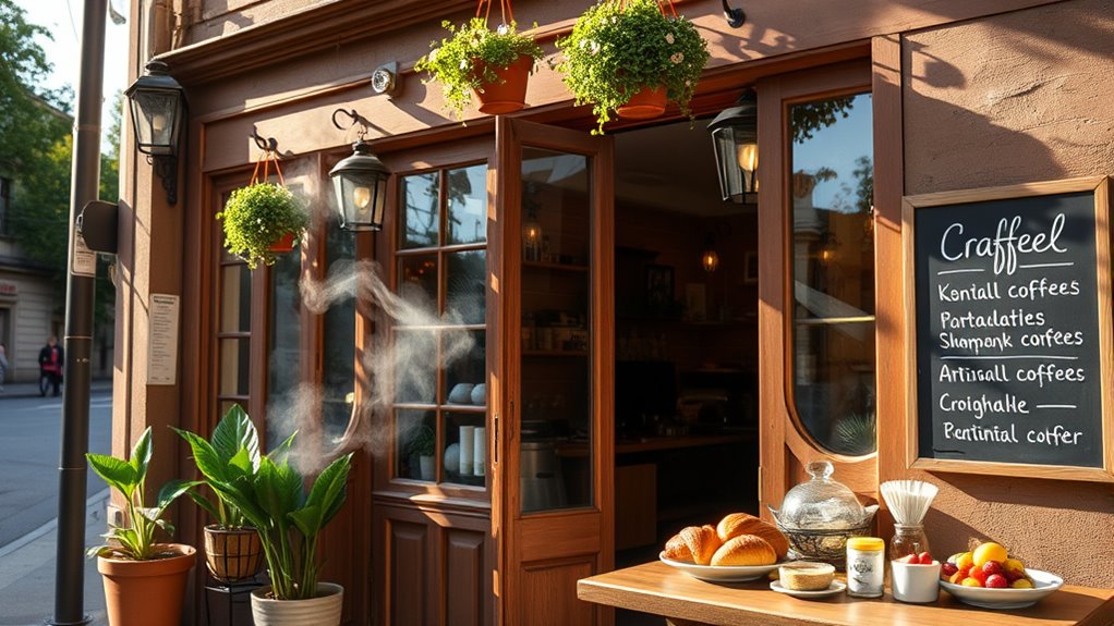 diverse artisanal breakfast options