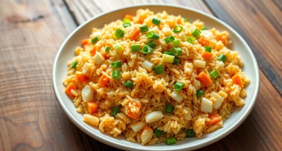fried rice with eggs