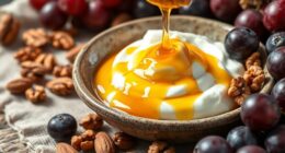 greek yogurt with honey