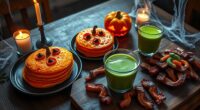 halloween morning spooky eats
