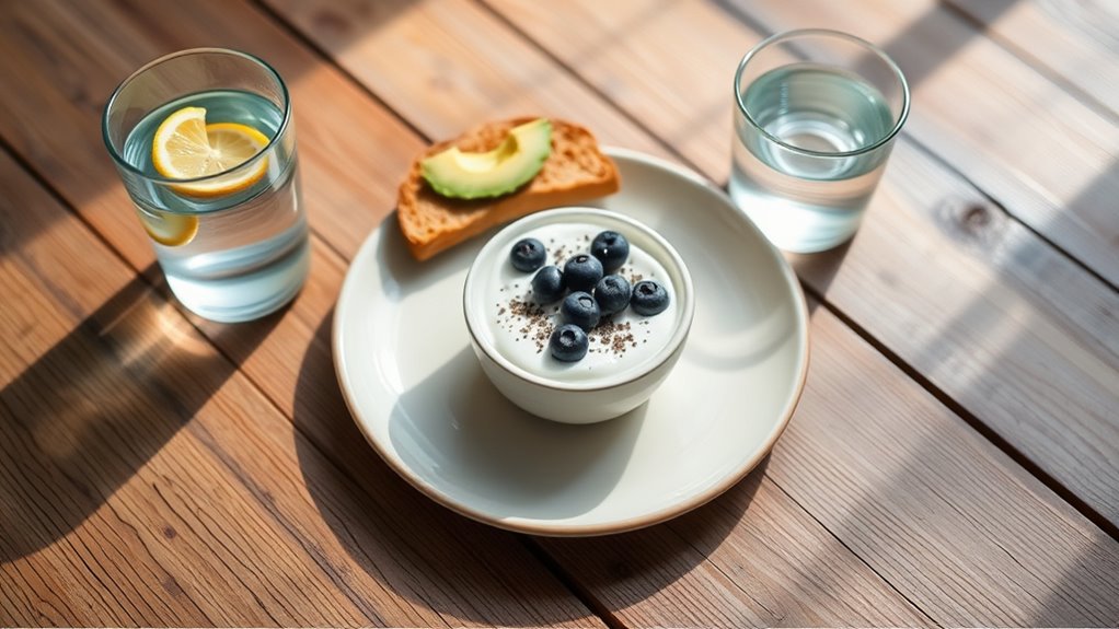 healthy breakfast supports weight