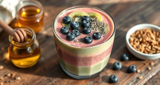 healthy gut breakfast smoothies