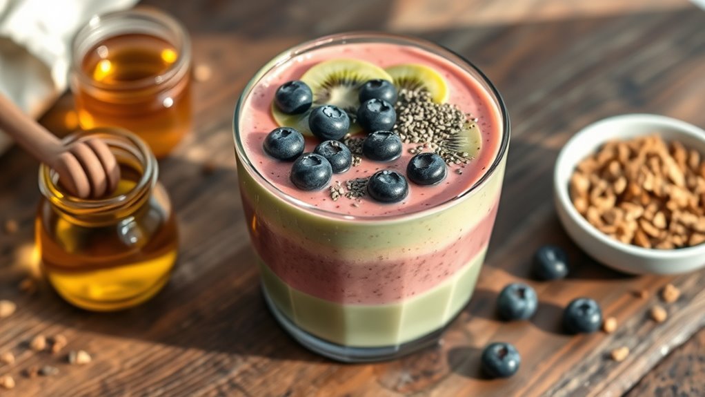 healthy gut breakfast smoothies