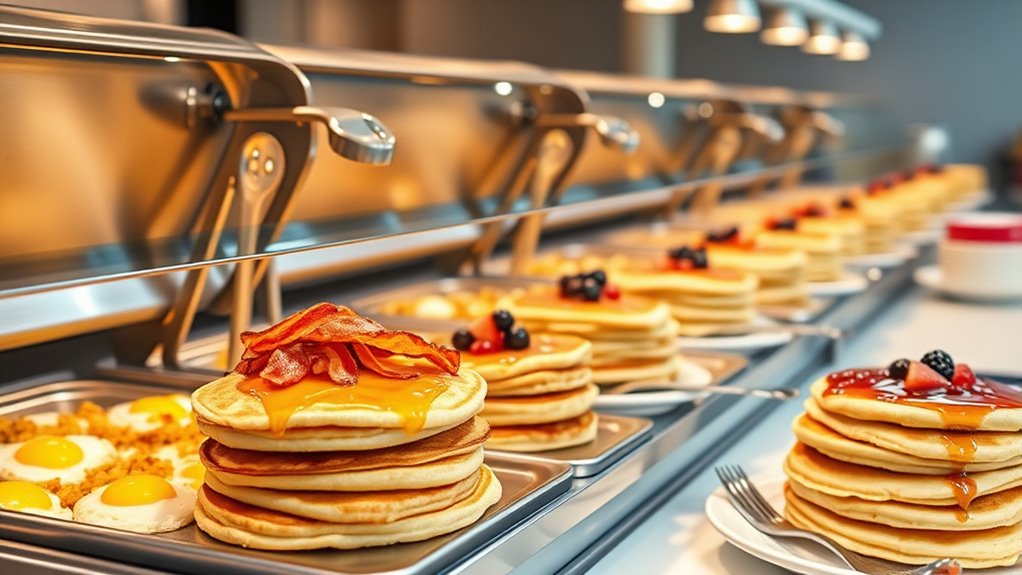 hot breakfast buffet tips