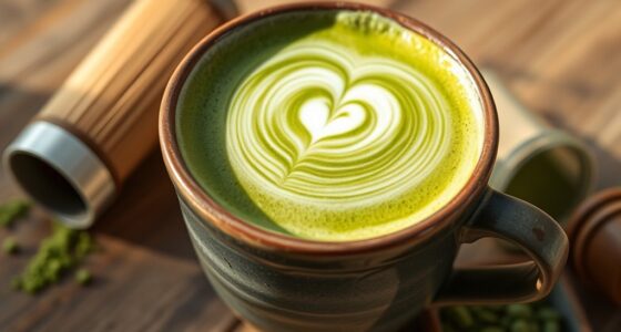 matcha latte morning benefits