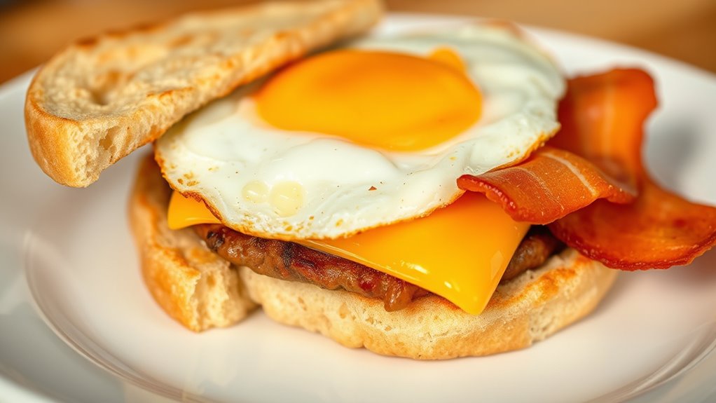 nutritional balance in egg mcmuffin