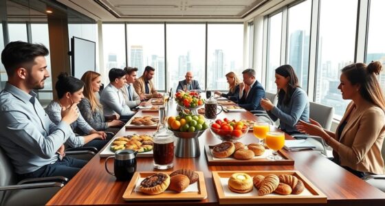 office breakfast catering boom