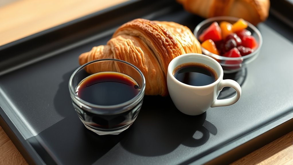 premium coffee and pastries
