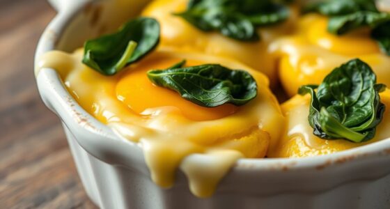 spinach cheese egg muffins