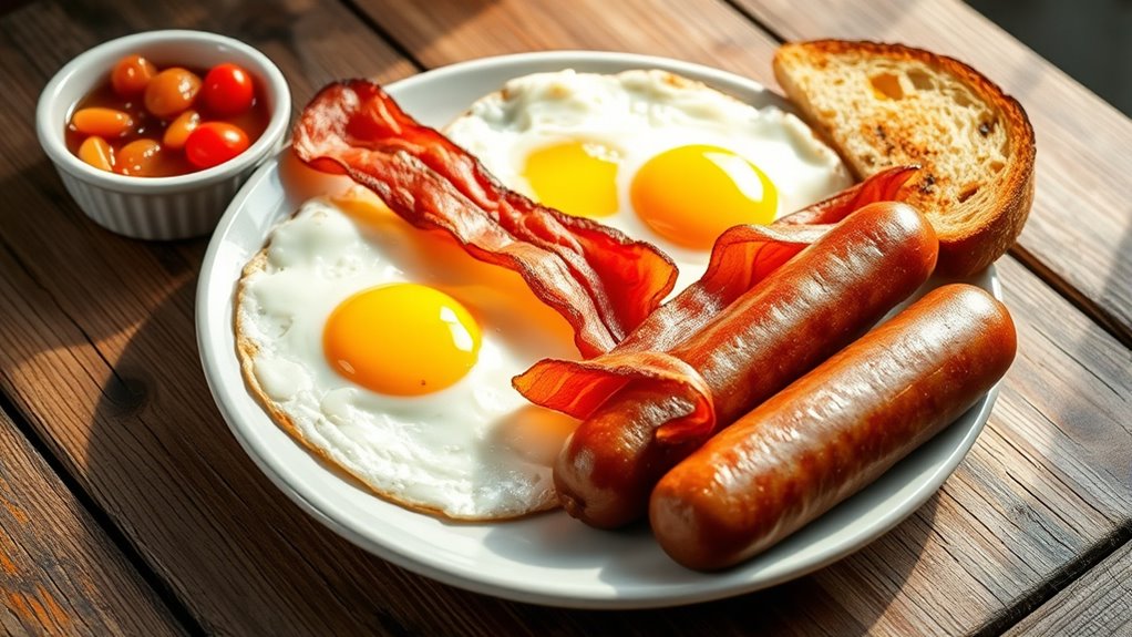 traditional british breakfast history